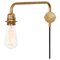 Edison Wall Lamp in Brass by Sabina Grubbeson for Konsthantverk 1
