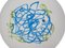 Zao Wou-Ki, Marine Life: Circle of Fish, Silkscreen on Porcelain, Image 4