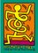 Keith Haring, Swing (Montreux Festival), 20th Century, Silkscreen Poster Prints, Set of 3, Image 4