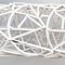 Italian Postmodern Style Outdoor Coffee Table in White Tubular Metal, 2000s, Image 11