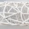 Table Basse d'Extérieur Style Postmoderne en Métal Tubulaire Blanc, Italie, 2000s 11