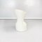 Italian Modern Space Age Stool with Footrest in White Plastic, 1990s 4