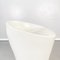 Italian Modern Space Age Stool with Footrest in White Plastic, 1990s, Image 8