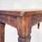 Antique Italian Rectangular Dining Table in Dark Wood, 1900s 5