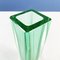 Italian Modern Green Murano Glass Vase, 1970s 4