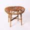 Mid-Century Italian Rattan & Bamboo Ottoman or Stool attributed to Franco Albini, 1960s, Image 11