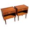 Comodini in teak, Danimarca, 1967, set di 2, Immagine 1