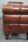Vintage Chesterfield Leather Bench 8