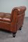 Vintage Chesterfield Leather Bench 6