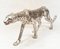 Großer Art Deco Gepard, 20. Jh., Silberbronze 8