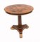 Regency Marquetry Inlay Side Table, Image 1
