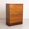 Mid-Century Filing Cabinet in Teak with Tambour Doors, 1960 6