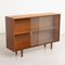 Mid-Century Bookcase in Teak with Sliding Glass Doors by Avalon, 1960 5