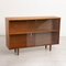 Mid-Century Bookcase in Teak with Sliding Glass Doors by Avalon, 1960, Image 4