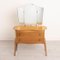 Mid-Century Dresser in Teak with Drawers and Mirror, 1960s, Image 1