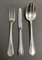 Spatours Cutlery Set in Silver Metal from Christofle, Set of 123 3