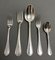 Spatours Cutlery Set in Silver Metal from Christofle, Set of 123 4