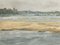 Jean Paul Guinegault, Seaside at Saint Mathurin, XX secolo, olio su tela, Immagine 5