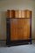 Swedish Grace Cabinet in Flamed Birch and Teak, 1930s, Image 12