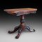 William IV Card Table in Rosewood 1