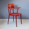 Fauteuil No. A 462 Rouge de Thonet / Ligna, 1940s 3