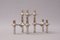 Candleholders by Fritz Nagel for Quist / BMF, Set of 3 2