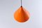 Orange Biljart Pendant by Arne Jacobsen for Louis Poulsen, 1960s 3