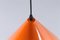 Lampe à Suspension Biljart Orange par Arne Jacobsen pour Louis Poulsen, 1960s 5