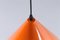 Orange Biljart Pendant by Arne Jacobsen for Louis Poulsen, 1960s 5