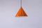 Orange Biljart Pendant by Arne Jacobsen for Louis Poulsen, 1960s 14