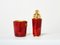 Goatskin & Brass Ice Bucket & Cocktail Shaker by Aldo Tura, 1960s, Set of 2 13