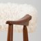 Danish Chair in Teak and Natural Sheepskin from Th. Herlev, 1960s 9