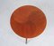 Round Teak Side Table attributed to Holger Georg Jensen for Kubus Møbler, 1960s 5