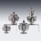 French Silver Tea Service on Tray from Odiot, Paris, 1860s, Set of 5, Image 5