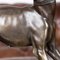 Jean-Francois-Theodore Gechter, Whippet, 19th Century, Bronze 16