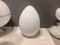 Lámparas Egg de cristal de Murano, años 70. Juego de 2, Imagen 3