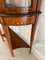 Victorian Satinwood Display Cabinet with Original Painted Decoration, 1880s, Image 13