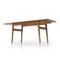 Swedish Extendable Table in Teak, 1950s 4