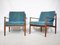 Danish Teak Armchairs by Grete Jalk for France & Søn, 1960s, Set of 2 11