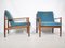Danish Teak Armchairs by Grete Jalk for France & Søn, 1960s, Set of 2 12