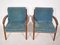 Danish Teak Armchairs by Grete Jalk for France & Søn, 1960s, Set of 2 3