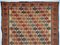 Vintage Tribal Nomadic Caucasian Soumak Sumakh Kilim Rug, 1950s 3