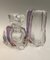 Vase & Perfume Crystal Set by Luigi Oonesto, Set of 2 2