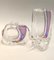 Vase & Perfume Crystal Set by Luigi Oonesto, Set of 2 10