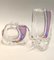 Vase & Perfume Crystal Set by Luigi Oonesto, Set of 2, Image 10