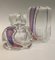Vase & Perfume Crystal Set by Luigi Oonesto, Set of 2, Image 3