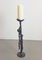 Brutalist Floor Candle Holder in Cast Iron, 1960s, Image 1