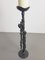 Brutalist Floor Candle Holder in Cast Iron, 1960s, Image 4