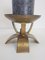 Brutalist Brass Candleholder, 1960s 4