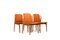 Organic Shaped Oak Chairs from Vamdrup Møbelfabrik, 1950s / 60s, Set of 4 1